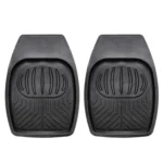 طقم دواسات سيارة 5 قطع – بلاستيك متين مانع للانزلاق – لون أسود