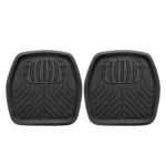 طقم دواسات سيارة 5 قطع – بلاستيك متين مانع للانزلاق – لون أسود