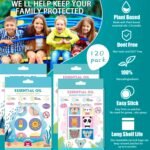 عرض 2 قطعة لاصقات طاردة للناموس والحشرات للأطفال - طبيعية وآمنة - عرض 2 قطعة لاصقات طاردة للناموس والحشرات للأطفال – طبيعية وآمنة