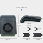 مروحة تبريد USB لمقعد السيارة - تثبت على مسند الرأس بـ 3 سرعات - مروحة تبريد USB لمقعد السيارة – تثبت على مسند الرأس بـ 3 سرعات