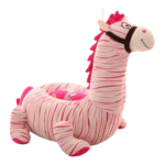 كرسي تعليم الجلوس للأطفال 2 في 1 – مسند مريح ولعبة على شكل حصان