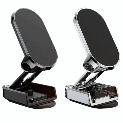 حامل الموبايل المغناطيسي القابل للطي - للسيارة والدراجات النارية والهوائية - حامل الموبايل المغناطيسي القابل للطي – للسيارة والدراجات النارية والهوائية