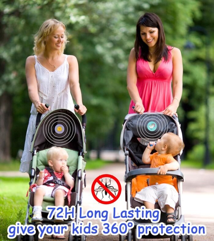 عرض 2 قطعة لاصقات طاردة للناموس والحشرات للأطفال – طبيعية وآمنة عرض 2 قطعة لاصقات طاردة للناموس والحشرات للأطفال – طبيعية وآمنة