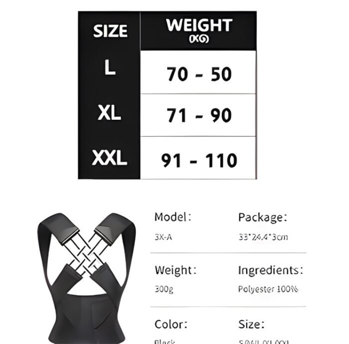 مشد الظهر الطبي (X-Brace) – لدعم العمود الفقري وتصحيح انحناء الظهر مشد الظهر الطبي (X-Brace) – لدعم العمود الفقري وتصحيح انحناء الظهر