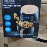 قلاية هوائية Falmer بسعة كبيرة 6 لتر وقوة 1400 وات - لطهي صحي ومتنوع - قلاية هوائية Falmer بسعة كبيرة 6 لتر وقوة 1400 وات – لطهي صحي ومتنوع