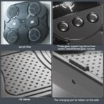 لوحة ملاكمة موسيقية ذكية للحائط – تتصل بالبلوتوث للتدريب المنزلي