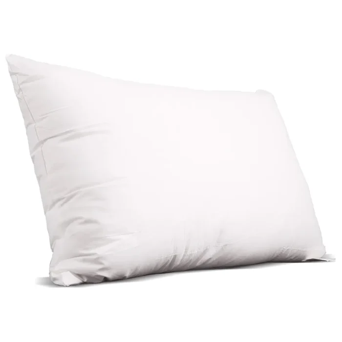 مخدة فندقية بوزن 1000 جرام – حشوة بديل الريش وغطاء قطني