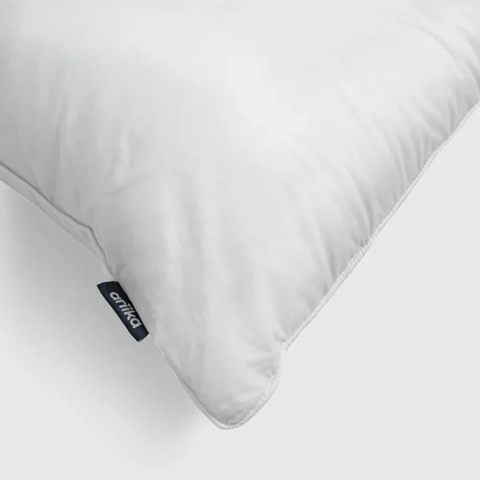 مخدة فندقية بوزن 1000 جرام – حشوة بديل الريش وغطاء قطني