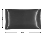 عرض قطعتين كيس مخدة ساتان للشعر والبشرة - مقاس 48×70 سم - عرض قطعتين كيس مخدة ساتان للشعر والبشرة – مقاس 48×70 سم